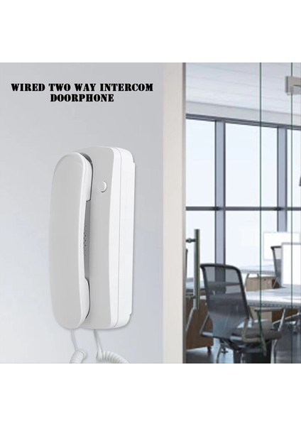 Yeni Sesli Walkie Tallie Vitual Olmayan Walkie Talkie Kablolu Iki Yolu Intercom Doorphone Audio Villa Ev Ofisi Evde Olmayan (Yurt Dışından) modelleri