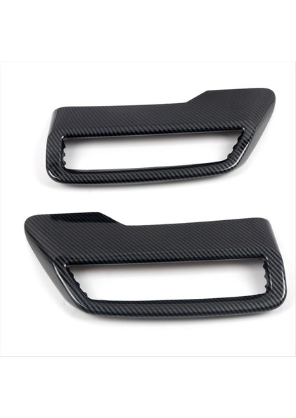 Peugeot 3008 4008 5008 2017-2021 Abs Karbon Fiber Araç Kuyruk Susturucu Egzoz Boru Çıkışı Kapak Araç Kuyruk Borusu Aksesuar (Yurt Dışından)