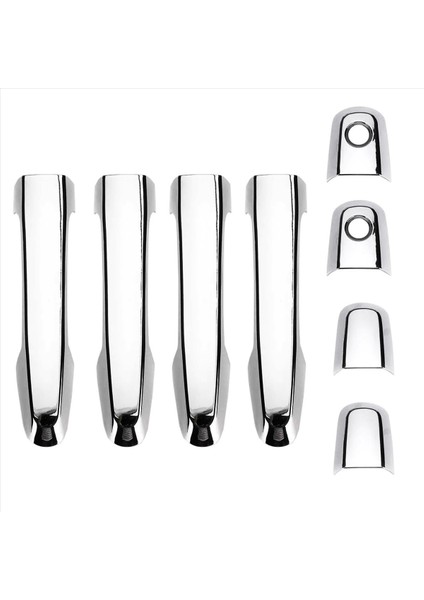 Mitsubishi Için 16PCS L200 Triton Pickup 2006-2014 Krom Kapı Kolu Kapak Döşeme (Yurt Dışından) fırsatları