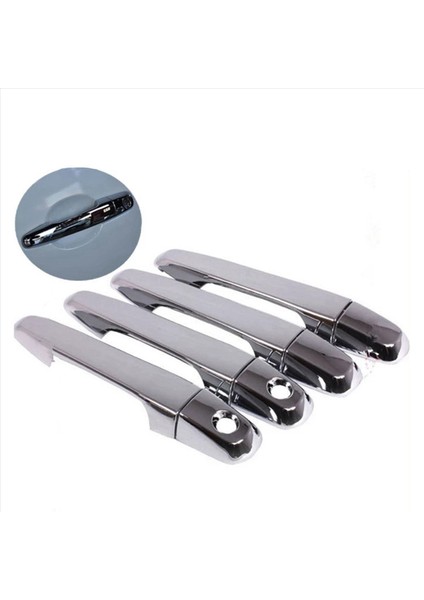 Mitsubishi Için 16PCS L200 Triton Pickup 2006-2014 Krom Kapı Kolu Kapak Döşeme (Yurt Dışından) indirimleri