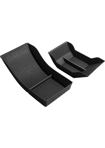 Tesla Için Uygun Model 3 Y Merkezi Depolama Kutusu Depolama Koltuk Dönüşü Dönüşüm Iç Aksesuarlar Siyah (Yurt Dışından)