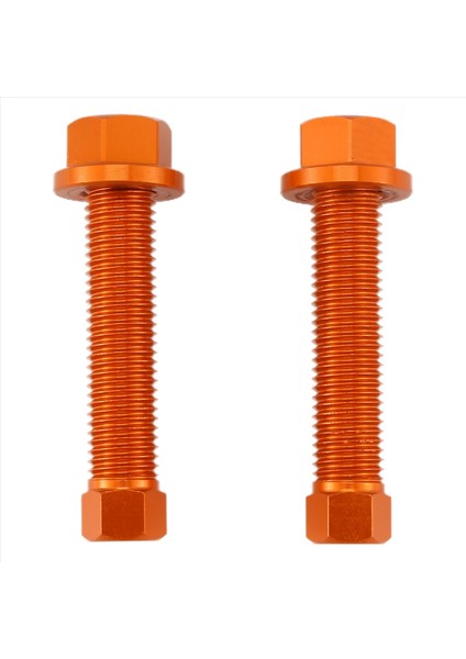Arka Aks Blokları Ktm Sxf Sxf Excf 125 150 250 350 450 530 690 990 1190 Macera (Orange) Için Zincir Ayarlayıcı Cıvata Vidası (Yurt Dışından)