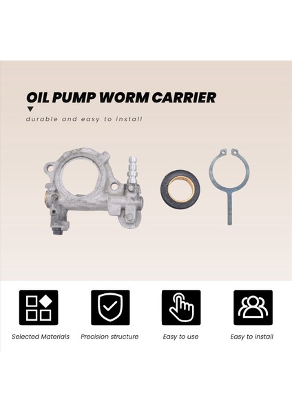 Stıhl 024 026 MS240 MS260 Şerini 1121 640 3203 Için Solucan ve Taşıyıcı Olan Yağ Pompası Solucan Taşıyıcı (Yurt Dışından) modelleri