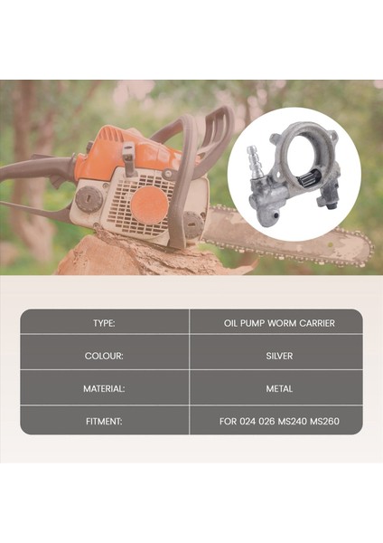 Stıhl 024 026 MS240 MS260 Şerini 1121 640 3203 Için Solucan ve Taşıyıcı Olan Yağ Pompası Solucan Taşıyıcı (Yurt Dışından) indirimleri