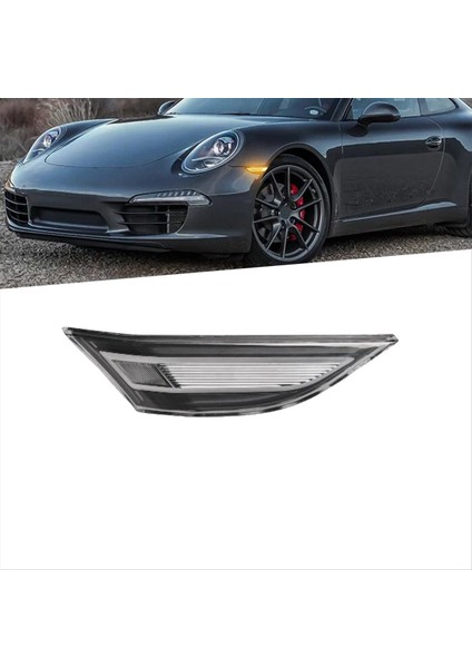 Araba Amber LED Yan Işaretçi Işığı Porsche 991 Carrera 718 Cayman Boxster 981 Yan Fender Dönüş Sinyal Lambası 99163125506 (Yurt Dışından) fırsatları