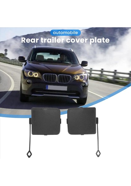 1 Çift Arka Tampon Çekme Çekme Kanca Göz Kapağı Kapağı 51122990609 51122990610 Bmw X1 E84 2009-2016 (Yurt Dışından) modelleri