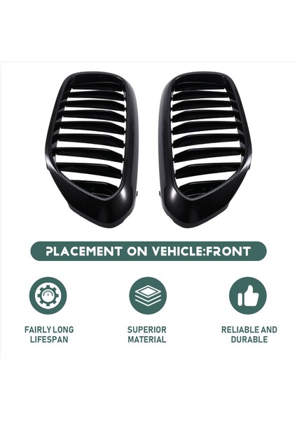 Araba Ön Böbrek Izgara Izgarası Bmw G30 G30 G31 530I 540I 5 Serisi 2017-20 (Yurt Dışından) fırsatları