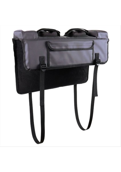 Tailgate Pad Kamyonet Için Shuttle Pad - Bagaj Kapağı Koruma Pad Bisiklet Kayışları ile 2 Bisiklet Taşıma Alet Cepi (Yurt Dışından)