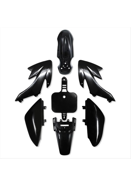 CRF50 Plastik Kiti Çukur Bisiklet Parçaları Fairings Crf 50 Xr 50 Ssr 110 107 125 MX650 MX500 Piranha Baja Siyah (Yurt Dışından)
