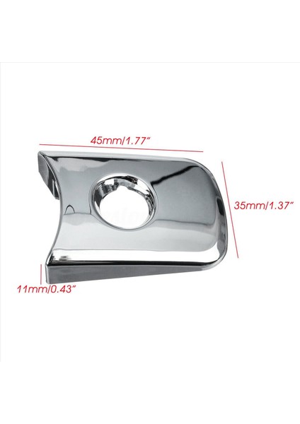 Nissan Murano Rogue Infiniti FX35 FX45 80645CA000 Için Anahtar Deliği Kapağı ile 3x Sol Dış Kapı Kolu Kaplama (Yurt Dışından) fırsatları