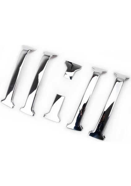 Ön Tampon Izgara Şeritleri Toyota Land Cruiser 150 Prado LC150 FJ150 2014-2017 Chrome Için Tampon Koruyucu Kaplamalar (Yurt Dışından) fırsatları