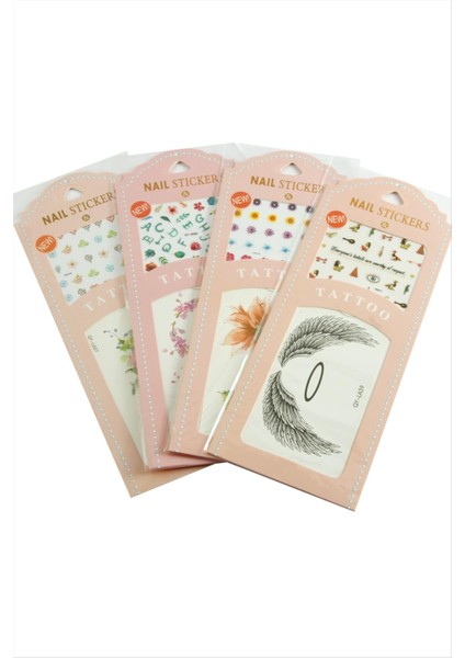 Karışık Tattoo Dövme Sticker 1 Adet