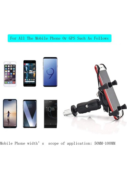Motosiklet Telefon Kamera Tutucu Navigasyon Gripts Braket Yamaha R1 R6 BMW-S1000RR Honda F5 CBR650F Için Ayarlanabilir (Yurt Dışından) modelleri
