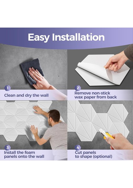 12 Paket Akustik Köpük Panelleri 12X10X6X0 4 Inç Kendi Kendine Yapışkan Ses Geçirmez Köpük Duvar Panelleri Akustik Için Beyaz (Yurt Dışından) fırsatları