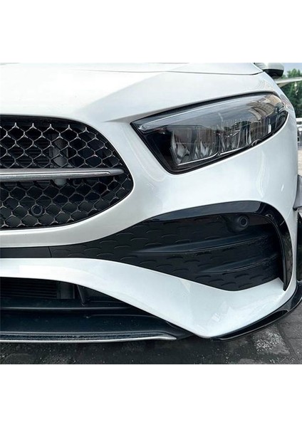 Mercedes-Benz A-Serisi W177 2023 A180 A200 Ön Tampon Dudak Açısı Difüzör Spitter Spoiler Koruyucu B (Yurt Dışından) fırsatları