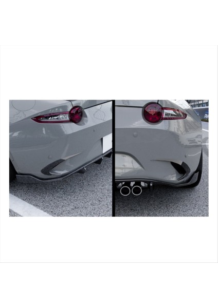 Araba Arka Tampon Ayırıcı Spoiler Arka Sis Lambası Spoiler Kapak Mazda Için Mazda Miata Mx-5 Nd 2016+ Karbon Fiber (Yurt Dışından) fiyatları