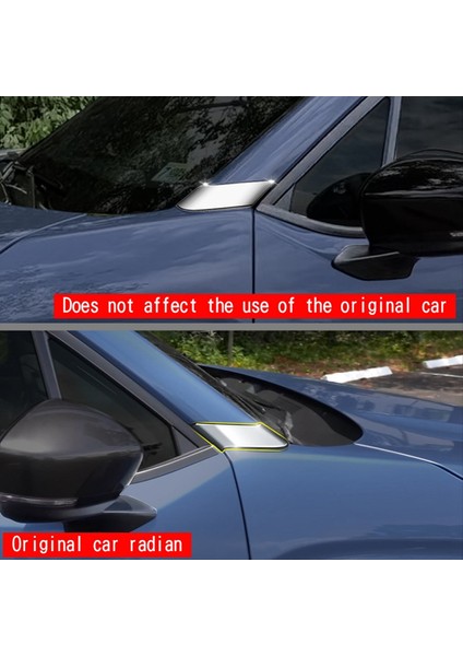 Araba Bir Sütun Döşeme Kapağı Kapı Dış Sütun Garnitür Trim Panel Subaru Forester 2025 Araba Trim Aksesuarları Gümüş (Yurt Dışından) modelleri