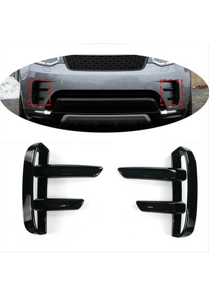 1 Çift Araba Ön Tampon Izgara Sis Lambası Izgara LR142430 Lıs Rover Discovery Için LR142429 5 2017-2022 (Yurt Dışından)