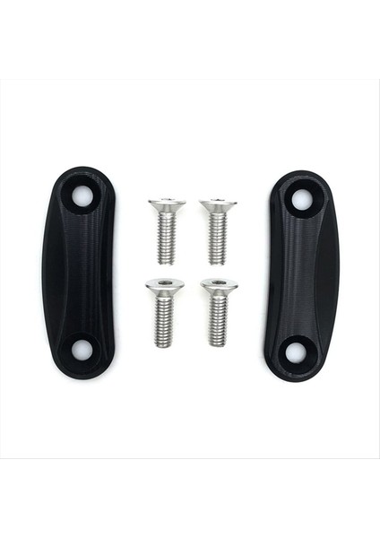 Motosiklet Bloğu Kawasaki ZX10R Için Plaka Ayna Şasi Kodu Kapı Temel 2016-2023 ZX6R 2019-2023 Aksesuarlar (Siyah) (Yurt Dışından)
