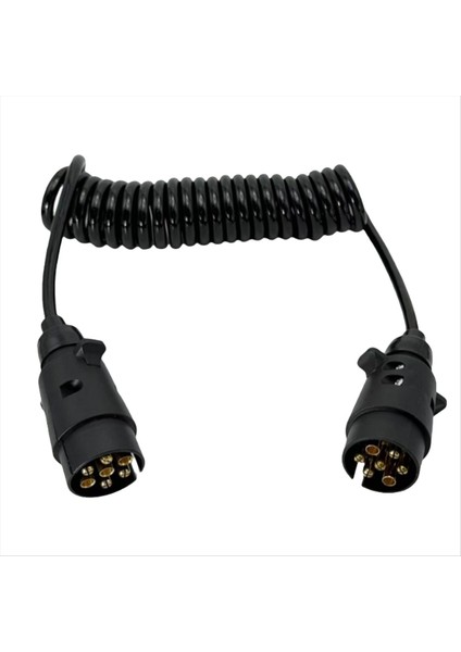 12V Römork Yay Tel 2m 7 Çekirdek Yay Çekme Avrupa Ticari Araçlar Için Kampçılar Kampçıları Araba Römork Teli (Yurt Dışından)