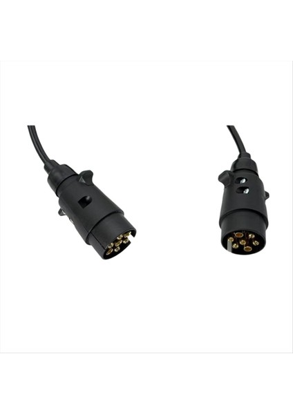 12V Römork Yay Tel 2m 7 Çekirdek Yay Çekme Avrupa Ticari Araçlar Için Kampçılar Kampçıları Araba Römork Teli (Yurt Dışından) indirimleri