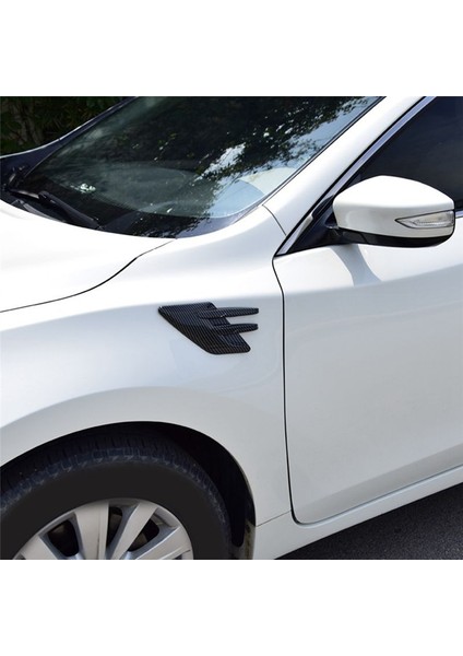 Araba Yan Hava Alım Kaputu Havalandırma Dekorasyon Araç Yan Havalandırma Hood Araba Kişilik Modifikasyonu Dış Dekorasyon Evrensel C (Yurt Dışından) indirimleri