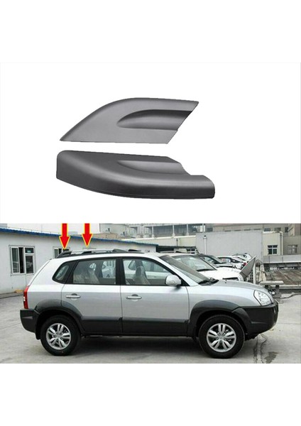 1paır Araç Arka Çatı Bagaj Rafı Kapak 87297-2E000 87298-2E000 Hyundai Tucson 2005-2009 Bagaj Raf Trim Kapakları (Yurt Dışından) indirimleri