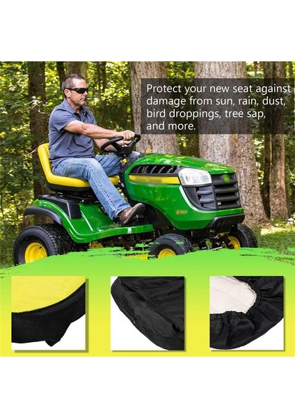 LP92334 Yükseltme Büyük Koltuk Kapağı Binicilik Biçme Mükerçası Yastıklı Koltuk John Deere Mower &amp Gator Için 18 Inç Liğe Kadar Rahat (Yurt Dışından) indirimleri