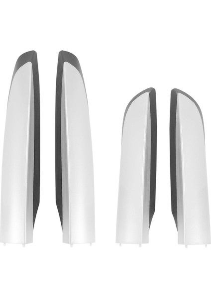 Çatı Rafı Raylı Kapak 4pcs Toyota Rav4 XA40 2013 2014 2015 2016 2017 2018 Araç Aksesuarları Gümüş (Yurt Dışından)