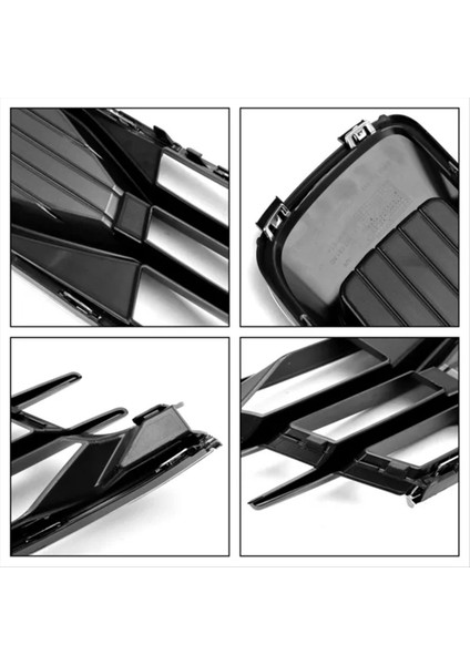 Ön Tampon Audi A6 C7 Sedan 2016-2018 Için Alt Grill Kapak Grille 4G0807648AD 4G0807647AD (Yurt Dışından) fırsatları