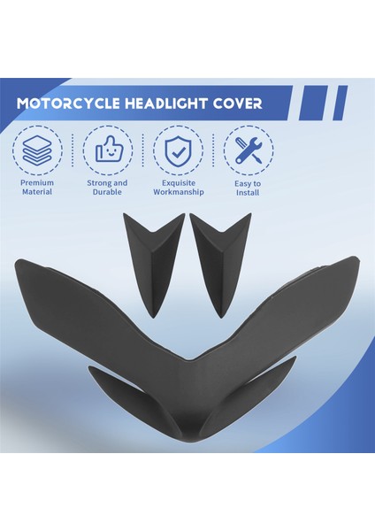 Motosiklet Far Ekranı Kawasaki Z900 Z 900 2018 2018 2019 Aksesuarları Için Koruyucu Dekoratif Kapak Far Kalkanı (Yurt Dışından) fırsatları