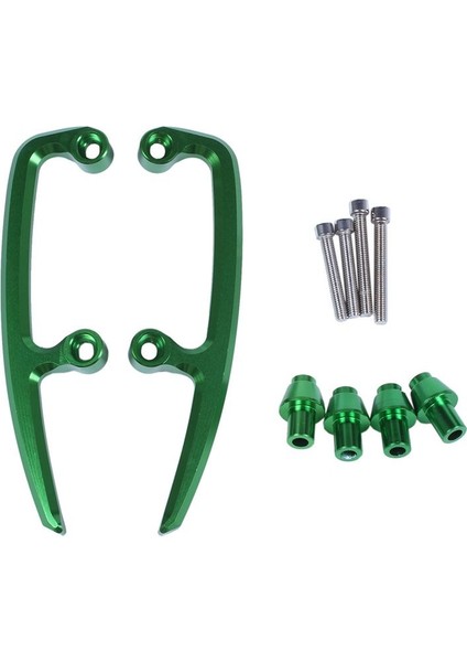 Arka Kapat Çubukları Arka Koltuk Pillion Yolcu Kawasaki NINJA650 Z650 Ninja 650 2017-2021 (Yeşil) Için (Yurt Dışından)