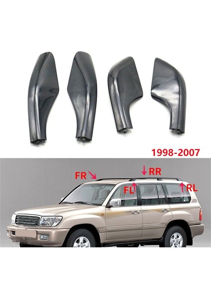 Arka Sol Çatı Bagaj Raf Kapağı Çatı Rafı Kapak Ray Kabuğu Toyota Land Cruiser LC100 LX470 1998-2007 (Yurt Dışından) indirimleri