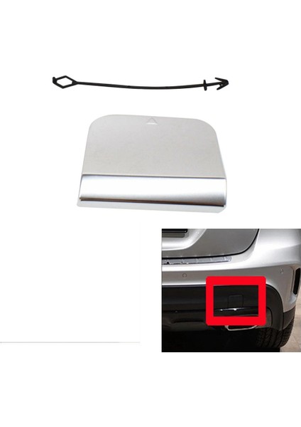A1568851700 Araba Arka Tampon Çekme Kanca Kapağı Kapak Çekme Deliği Kapağı Römork Kapağı Mercedes Benz X156 Gla 2017 2018 (Yurt Dışından) fiyatları
