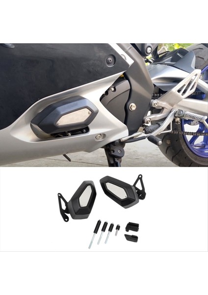 Yamaha Için Yamaha Yzf R15 V4 2021-2022 Motosiklet Düşen Koruma Çerçevesi Sliders Anti Krok Motor Koruma Pad Kalkanı Koruyucu (Yurt Dışından) fırsatları