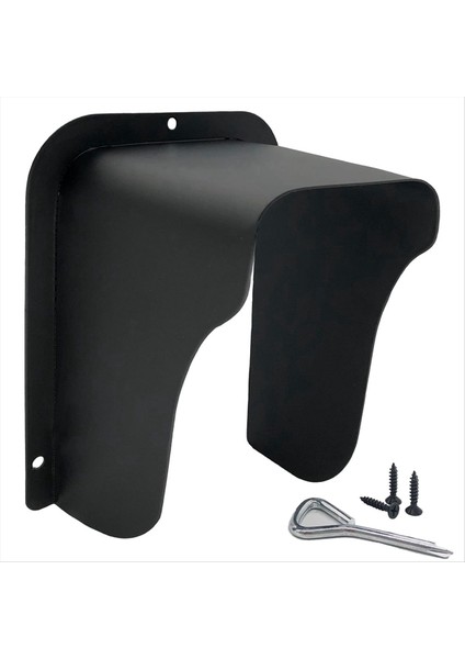 Doorbell Yağmur Örtüsü Seti Tuş Takımı Kapağı Metal Kapı Zili Koruyucusu Kapağı Çoğu Video Kapı Ziliyle Uyumludur (Yurt Dışından)