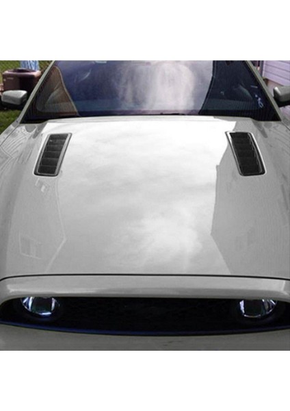 Araba Hood Hava Emme Kepçe Havalandırma Karto Soğutma Paneli Kaput Hava Emme Paneli Abs 17X5 Inç Parlak Siyah (Yurt Dışından) fırsatları