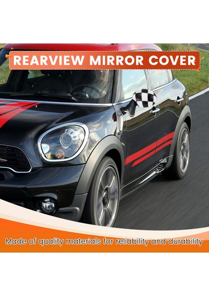 Bmw Mini Cooper Için R50 R50 R52 R53 Rhd Dikiz Bakış Ayna Ters Ayna Kapak Kabuğu Dekorasyonu Otomobil Parçaları Siyah-Beyaz (Yurt Dışından) fırsatları