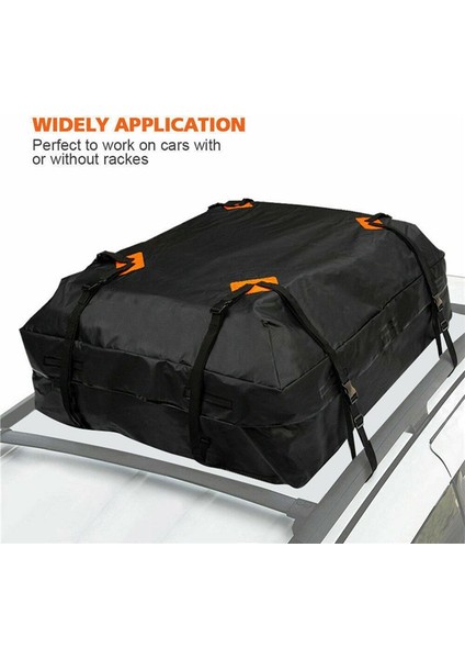 420D Araba Çatı Çantası Bagaj Çantası Araba Çatı Depolama Çantası Evrensel Araba Aksesuarları (Yurt Dışından) indirimleri