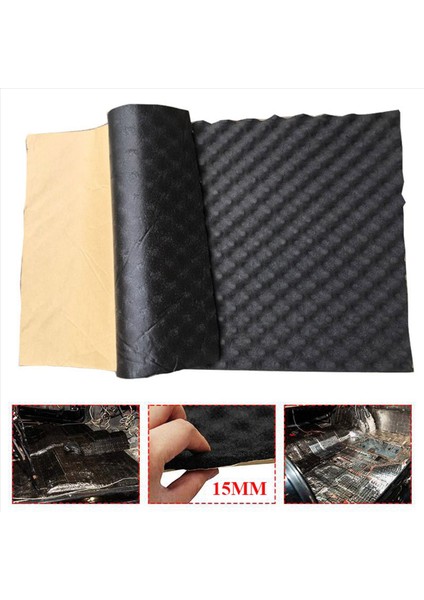 3x Araba Ses Çıkaran Mat 50X200CM Motor Köpük Pamuk Sticker Gürültü Nemlendirici Yalıtım 15MM Kalın (Yurt Dışından) modelleri