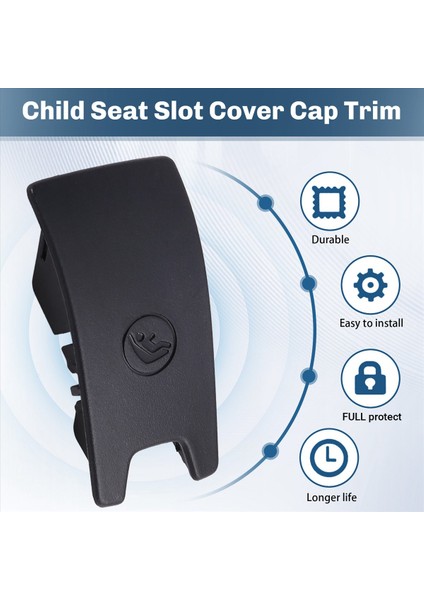 Audi A4L Için Çocuk Koltuk Yuvası Kapak Kapağı Trim 2017 2018 2019 2020 2021 2022 2023 8W0887 87 Lhd (Yurt Dışından) fırsatları