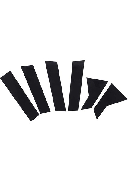 Araba Sütun Destekleri Kapı Pencere Trim Anti Scratch Stickers Kapı Sütü Pullama Kapak Seti (Yurt Dışından) fiyatları