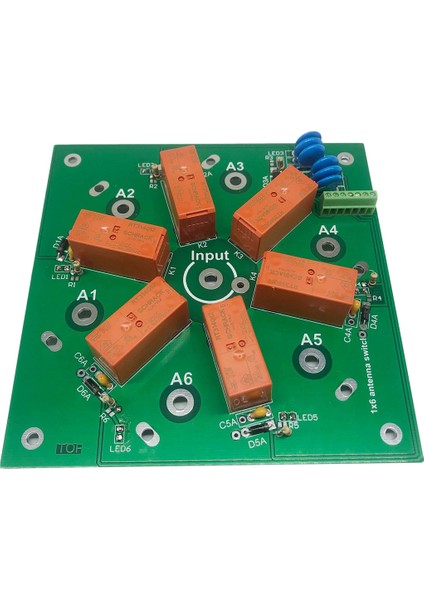 6:1 Koaksiyel Uzaktan Anten Anahtar Modülü SO-239 Bitmiş Ürün (Yurt Dışından) fırsatları