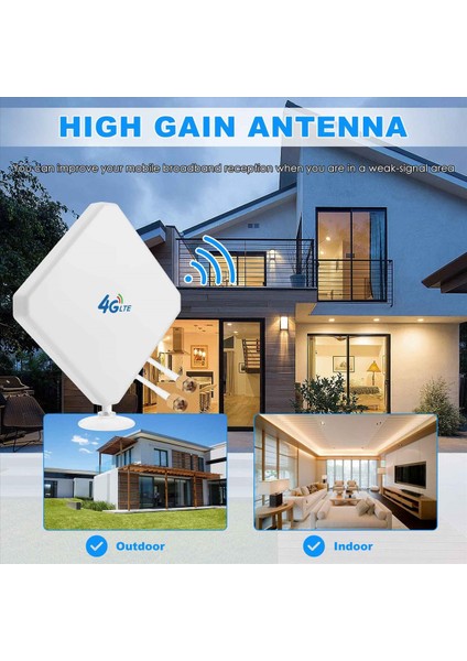 Yönlendirici ve Sma Için Yüksek Kazançlı 3g 4g Lte 35DBI Geniş Bant Mımo Kablo Anteni (Yurt Dışından) indirimleri