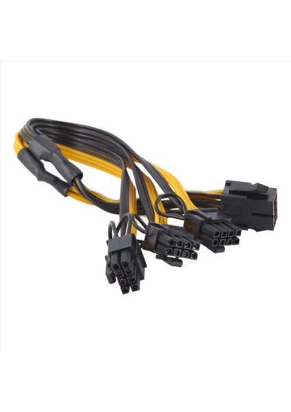 Grafik Kartı Için 8 Pin'den 3x 8 Pin'e (6+2) Pin Pcı-E Uzatma Kablosu (Yurt Dışından) modelleri