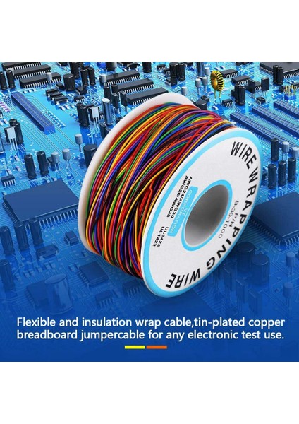 Kalay Kaplı Bakır Tel, 8 Telli P/n B-30-1000 250M 30AWG Kalaylı Bakır (Yurt Dışından) fırsatları