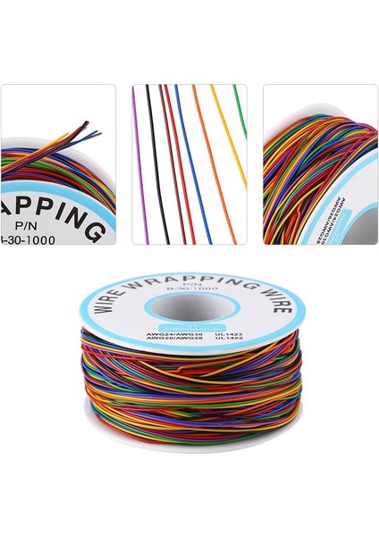 Kalay Kaplı Bakır Tel, 8 Telli P/n B-30-1000 250M 30AWG Kalaylı Bakır (Yurt Dışından) indirimleri