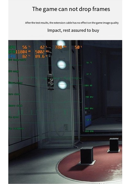 Pcıe 4.0 X16 Uzatma Kablosu 300 mm 90° Pcıe Konnektörü (Yurt Dışından) modelleri
