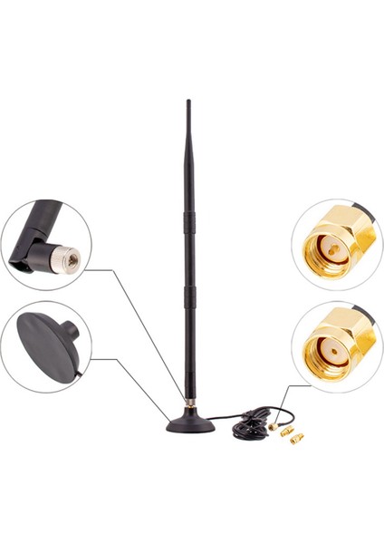 Bobcat Rak Hnt 2g 3g (915 Mhz) Için 12DBI Lorawan Helyum Sma Erkek Anten (Yurt Dışından) fiyatları