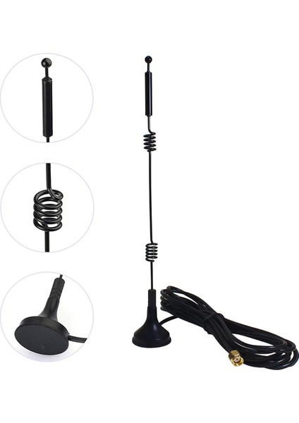 Çift Bantlı Uzun Menzilli Wifi Anteni (4'lü Paket), 9dbi 2.4ghz 5ghz (Yurt Dışından) fırsatları